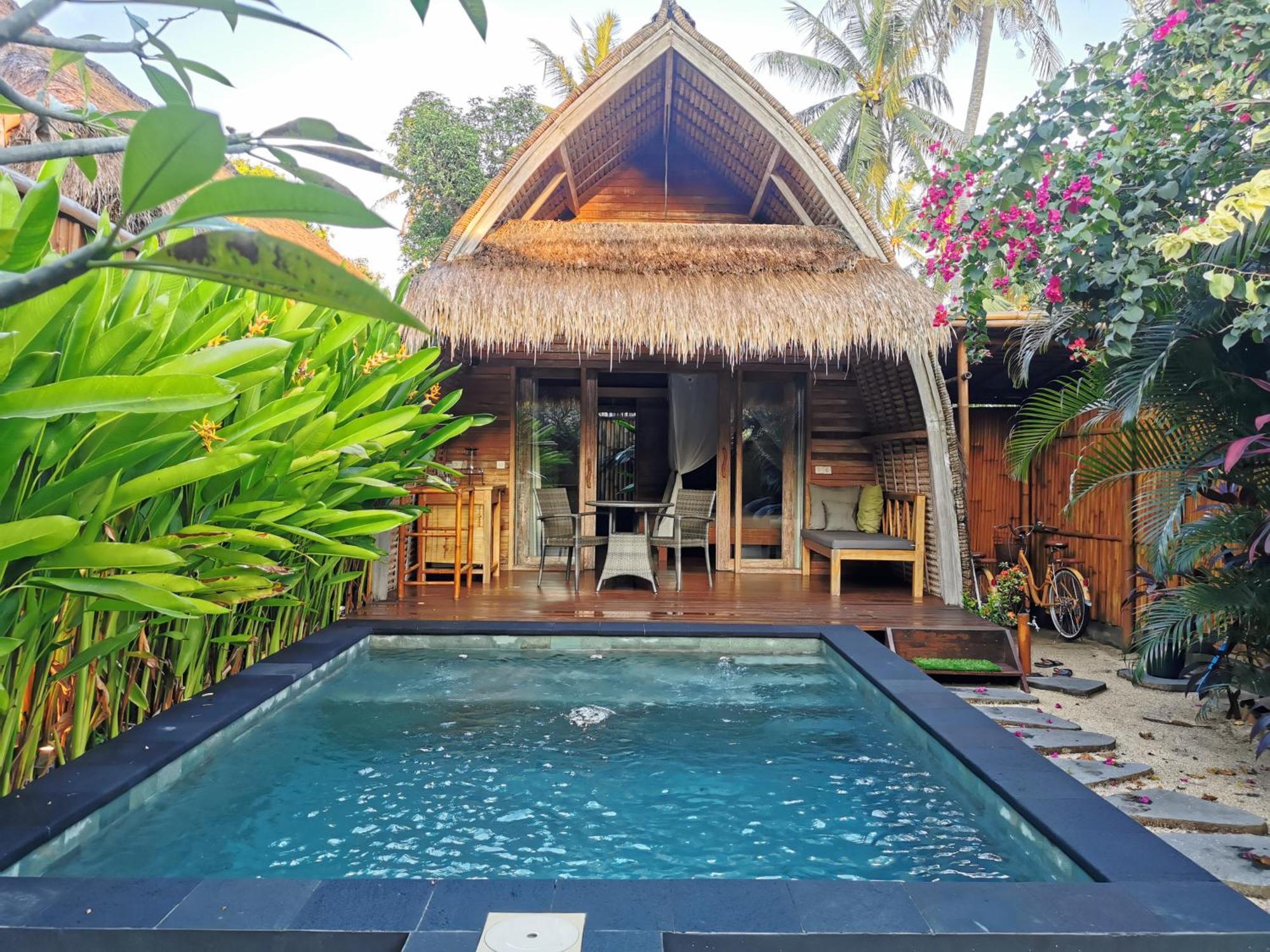 Anahata - Tropical Private Villas Гілі-Аїр Екстер'єр фото
